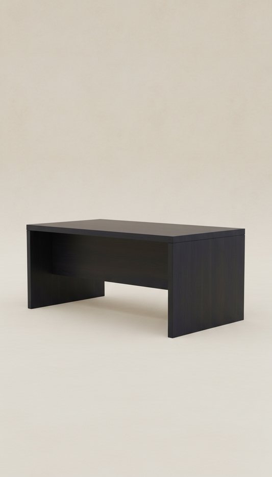 Minimalist Executive Hardwood Desk