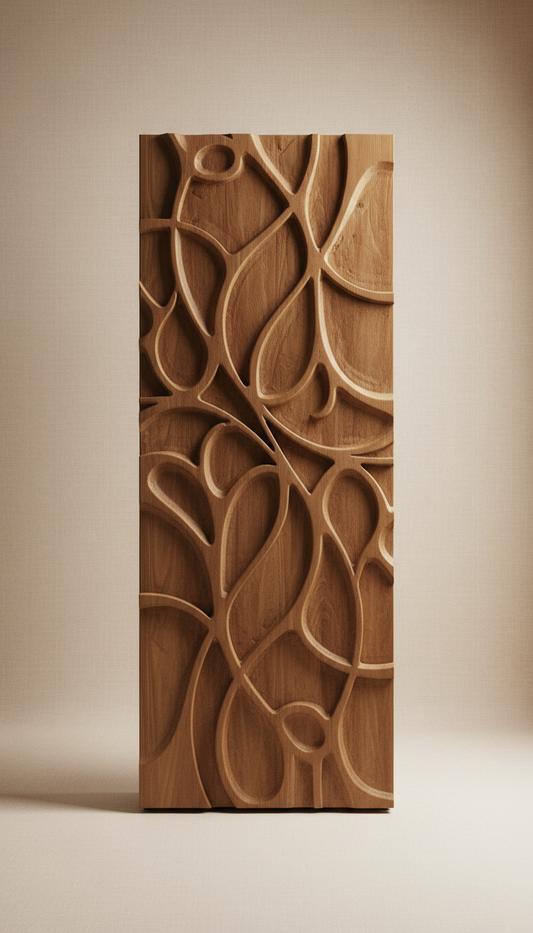 Signature CNC Carved Wardrobe Door